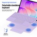 Custodia con tastiera Bluetooth Samsung Galaxy Tab S12+ Dux Ducis YK - Viola
