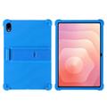 Samsung Galaxy Tab S12+ Custodia in silicone con supporto - Blu