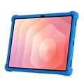 Samsung Galaxy Tab S12+ Custodia in silicone con supporto - Blu