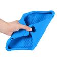 Samsung Galaxy Tab S12+ Custodia in silicone con supporto - Blu