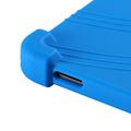 Samsung Galaxy Tab S12+ Custodia in silicone con supporto - Blu