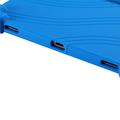 Samsung Galaxy Tab S12+ Custodia in silicone con supporto - Blu