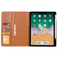 Custodia a portafoglio per set di carte per iPad 2022/2025 - Marrone