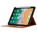 Custodia a portafoglio per set di carte per iPad 2022/2025 - Marrone