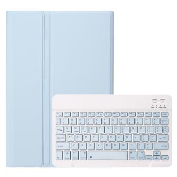 Custodia con tastiera Bluetooth per Samsung Galaxy Tab S9 - Baby Blu