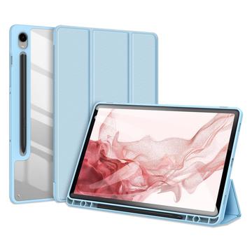 Dux Ducis Toby Custodia Smart Folio Tri-Fold per Samsung Galaxy Tab S9 - Baby Blu