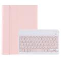 Custodia con tastiera Bluetooth per Samsung Galaxy Tab S9 FE - Rosa