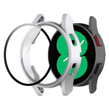 Custodia in Plastica con Pellicola Salvaschermo per Samsung Galaxy Watch FE - 40mm - Color Argento