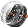 Custodia in Plastica con Pellicola Salvaschermo per Samsung Galaxy Watch8 Classic - 46mm - Chiara