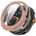 Custodia in Plastica con Pellicola Salvaschermo per Samsung Galaxy Watch8 Classic - 46mm - Rosa