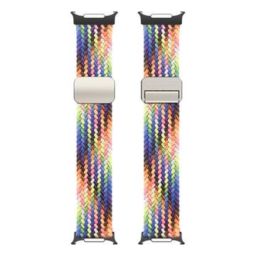 Samsung Galaxy Watch Ultra Dux Ducis Mixture Pro Cinturino in nylon intrecciato - 47 mm - Arcobaleno