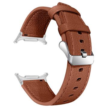 Cinturino in Pelle Samsung Galaxy Watch Ultra con Connettori - 47mm - Marrone