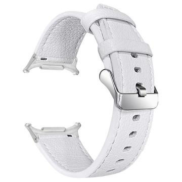 Cinturino in Pelle Samsung Galaxy Watch Ultra con Connettori - 47mm - Bianco