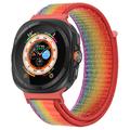 Cinturino in nylon con chiusura in velcro per Samsung Galaxy Watch Ultra 2024/2025 - 47mm - Colori Vivaci
