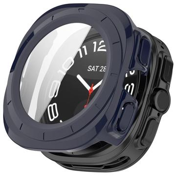 Custodia in Plastica con Pellicola Salvaschermo per Samsung Galaxy Watch Ultra - 47mm - Blu Scuro