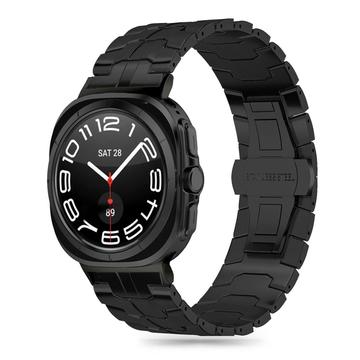Cinturino in acciaio inossidabile Tech-Protect Line per Samsung Galaxy Watch Ultra - 47mm - Nero