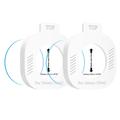 Protezione per schermo in vetro temperato Tech-Protect Easy Set+ per Samsung Galaxy Watch Ultra2 - 44mm - 2 pezzi - Trasparente