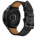 Huawei Watch GT Perforated Genuine Leather Strap - Black