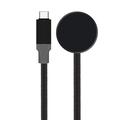 Samsung Galaxy Watch7/Watch6 Cavo di ricarica USB-C Tactical Recce 3:20 - Grigio / Nero