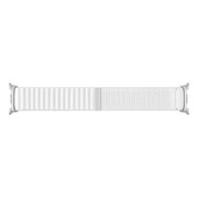 Samsung Galaxy Watch8/Watch8 Classic Fascia in tessuto ET-SVL33LWE - M/L - Bianco