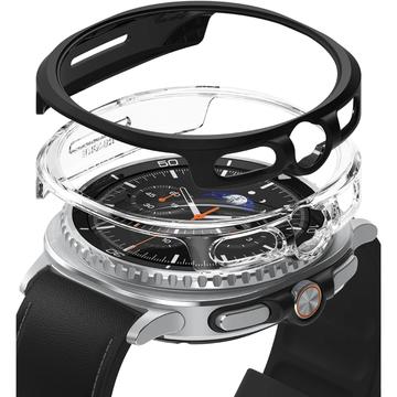 Custodia Ringke Slim per Samsung Galaxy Watch8 Classic - 46mm - 2 pz. - Trasparente & Nera
