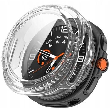 Tech-Protect Defense360 Custodia con protezione dello schermo per Samsung Galaxy Watch8 Classic - 46mm - trasparente