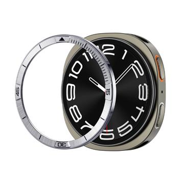 Samsung Galaxy Watch8 Spigen lunetta Tune Pilot - 44 mm - Color Argento