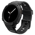 Custodia in TPU Spigen Rugged Armor Pro per Samsung Galaxy Watch8 - 44mm - Nera