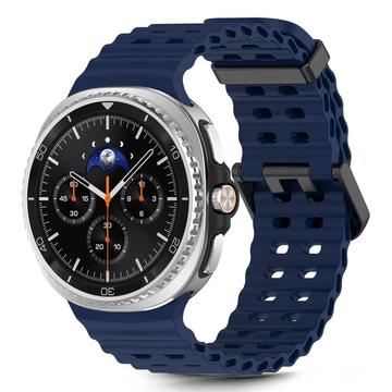 Cinturino in TPU Samsung Galaxy Watch8/Watch8 Classic Tech-Protect Iconband Pro - 40/44/46mm - Blu