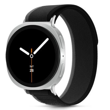 Cinturino in Nylon Samsung Galaxy Watch8/Watch8 Classic Tech-Protect - 40/44/46mm - Nero