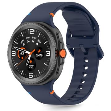Samsung Galaxy Watch8/Watch8 Classic Cinturino in silicone Tech-Protect - 40mm/44mm/46mm - Blu tempesta
