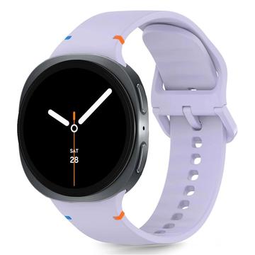 Samsung Galaxy Watch8/Watch8 Classic Cinturino in silicone Tech-Protect - 40mm/44mm/46mm - Elegante viola