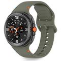 Samsung Galaxy Watch8/Watch8 Classic Cinturino in silicone Tech-Protect - 40mm/44mm/46mm - Verde militare
