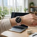 Cinturino Tech-Protect in silicone Evo per Samsung Galaxy Watch8/Watch8 Classic/Watch9 - 40/44/46mm - Rosa cipria
