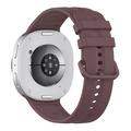 Cinturino Tech-Protect in silicone Evo per Samsung Galaxy Watch8/Watch8 Classic/Watch9 - 40/44/46mm - Prugna di velluto
