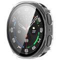 Custodia in Plastica con Pellicola Salvaschermo per Samsung Galaxy Watch9 - 40mm - Chiara