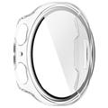 Custodia in Plastica con Pellicola Salvaschermo per Samsung Galaxy Watch9 - 40mm - Chiara