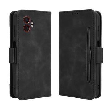 Custodia a portafoglio per Samsung Galaxy XCover7 Pro - Nera