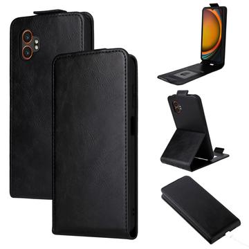 Samsung Galaxy XCover7 Pro Custodia verticale con supporto - Nera