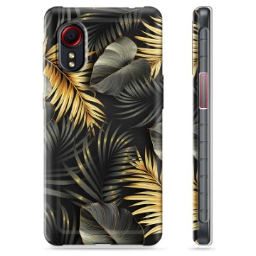 Custodia in TPU per Samsung Galaxy Xcover 5 - Foglie d\'oro