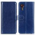 Custodia a Portafoglio per Samsung Galaxy Xcover 7 con Chiusura Magnetica - Blu