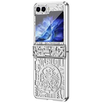 Custodia in plastica placcata Mechanical Legend per Samsung Galaxy Z Flip6