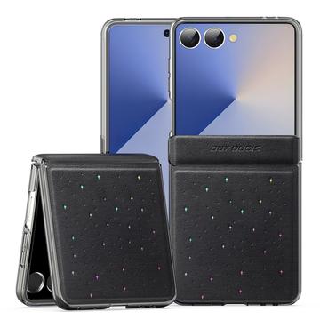 Custodia con motivo a stella Samsung Galaxy Z Flip7 Dux Ducis Stex - Nera