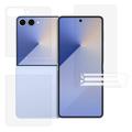 Set di protezione per Samsung Galaxy Z Flip7 a copertura totale - Trasparente