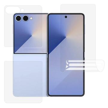 Set di protezione per Samsung Galaxy Z Flip7 a copertura totale - Trasparente