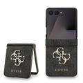 Custodia Ibrida Guess 4G Big Metal Logo per Samsung Galaxy Z Flip7 - Nera