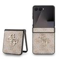 Custodia Ibrida Guess 4G Big Metal Logo per Samsung Galaxy Z Flip7