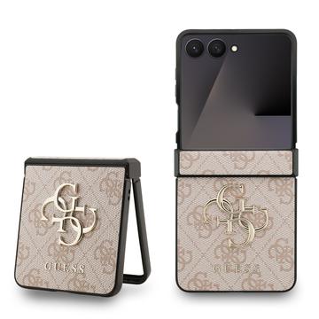 Custodia Ibrida Guess 4G Big Metal Logo per Samsung Galaxy Z Flip7