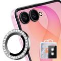 Protezione per obiettivo fotocamera con strass "Hat Prince Enkay" per Samsung Galaxy Z Flip7