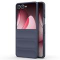 Cover in TPU Rugged per Samsung Galaxy Z Flip7 - Blu Scuro